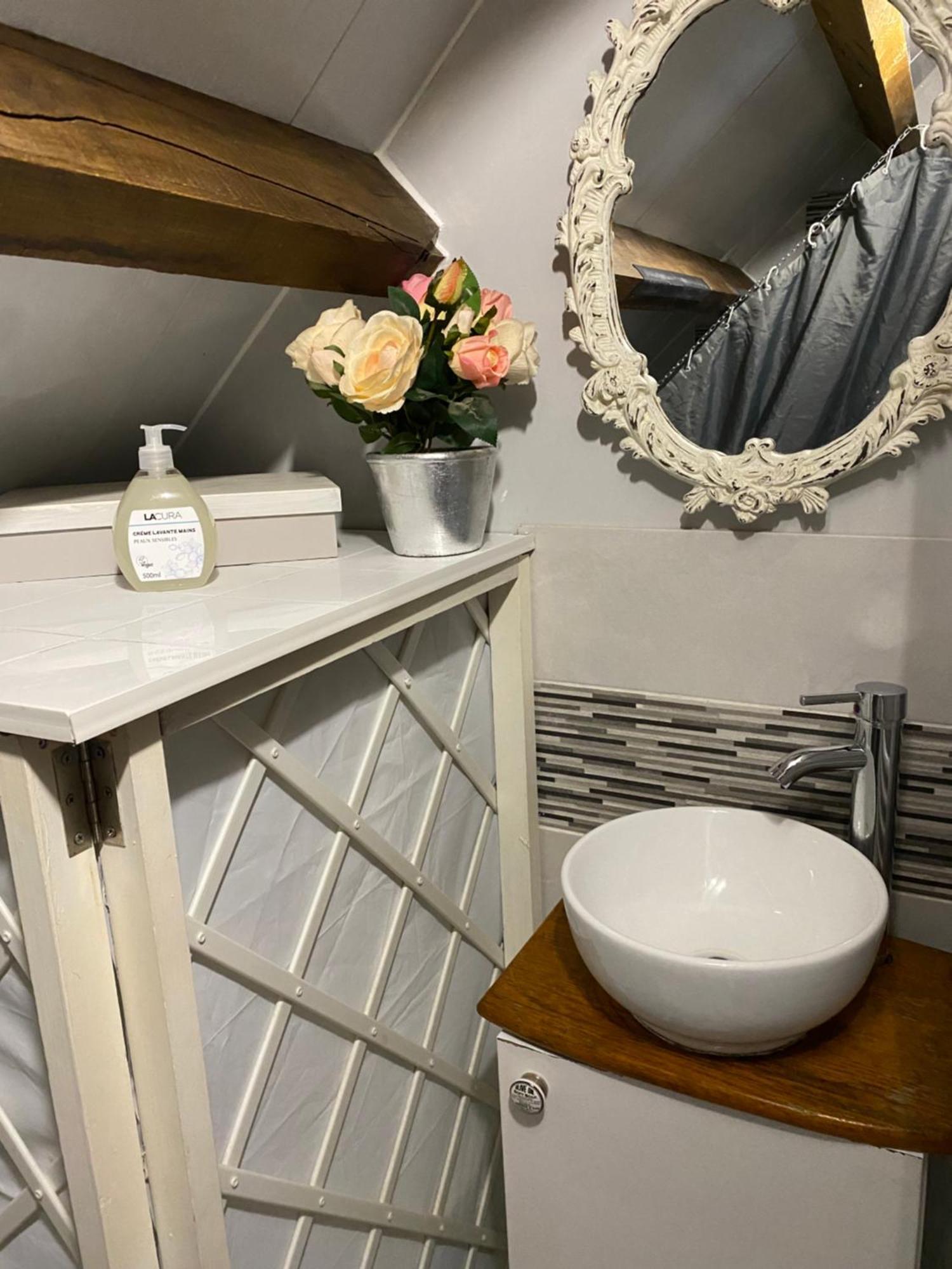 Spacious, Rustic Studio Space For 2 Persons Saint-Cyr-du-Bailleul Dış mekan fotoğraf